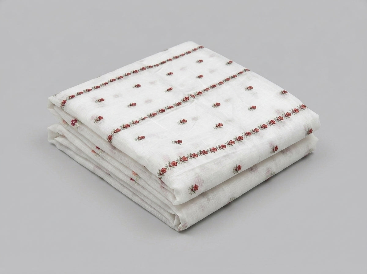 Pure Lawn Embroidered Dupatta 11