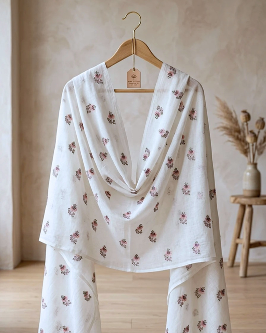 Pure Lawn Embroidered Dupatta 16