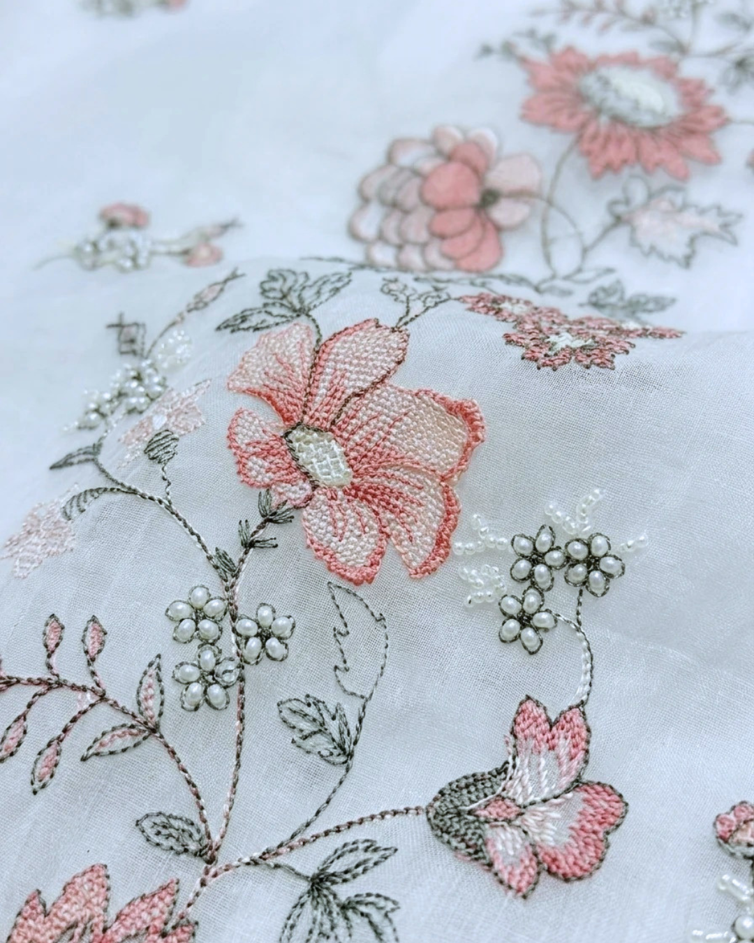 Pure Lawn Embroidered Dupatta 19