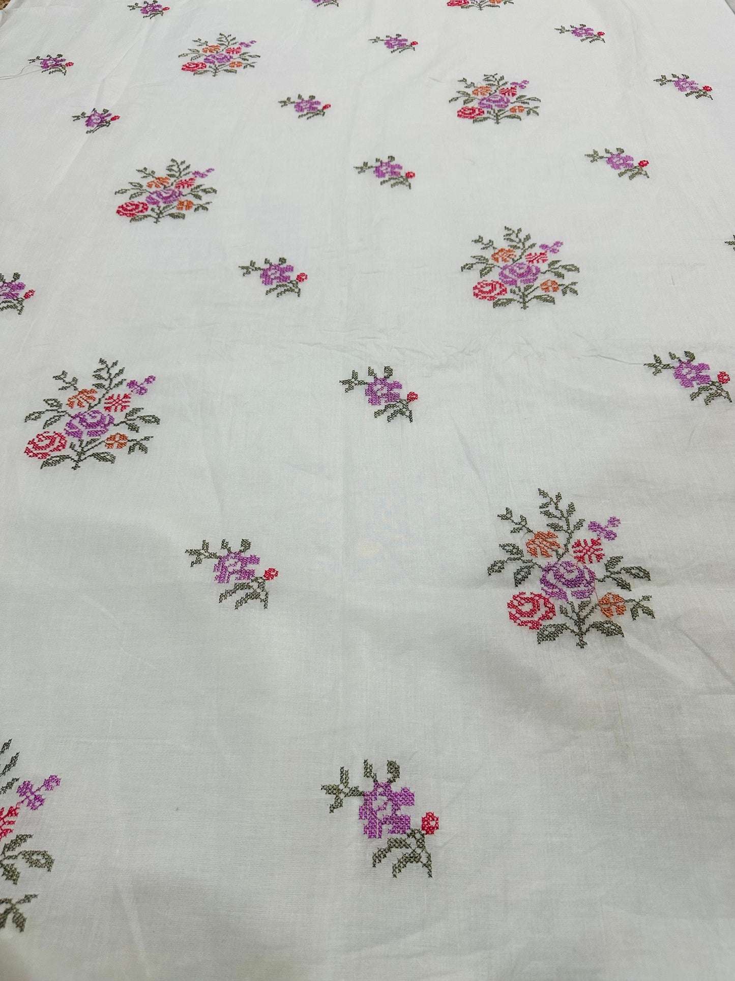 Pure Lawn Embroidered Dupatta 17