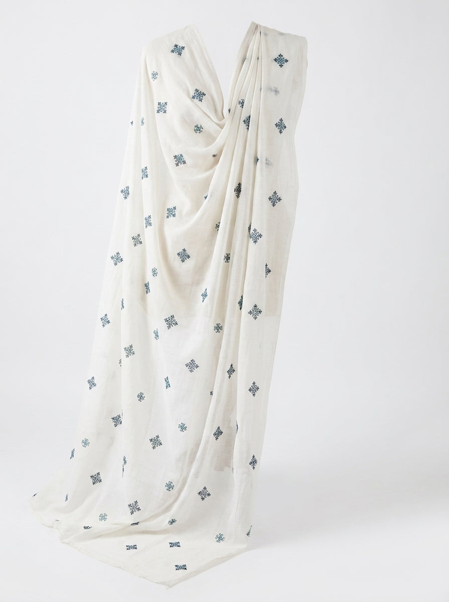 Pure Lawn Embroidered Dupatta 18