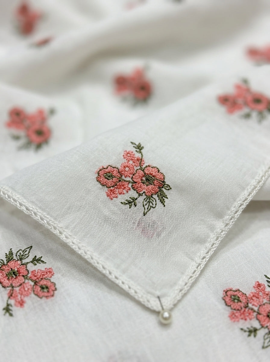 Pure Lawn Embroidered Dupatta 20