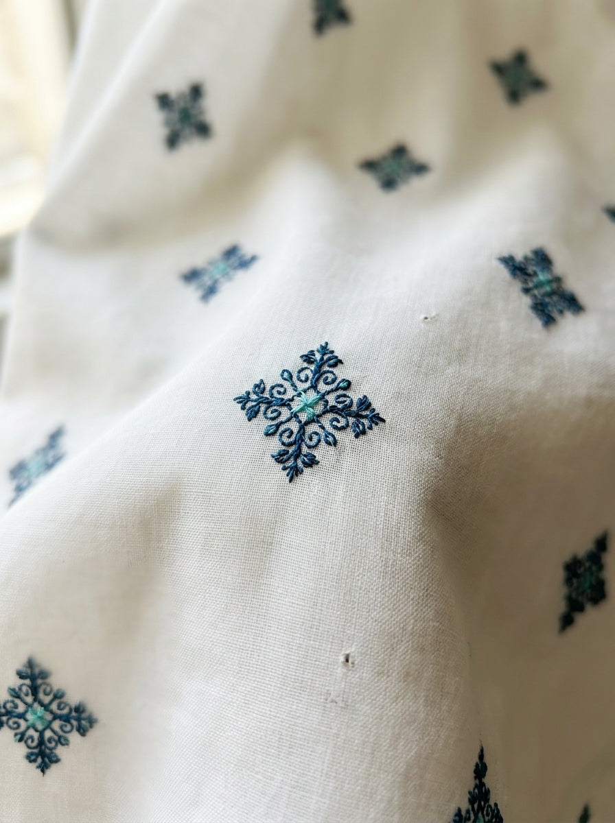 Pure Lawn Embroidered Dupatta 18