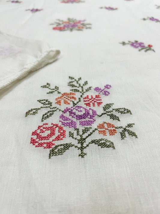 Pure Lawn Embroidered Dupatta 17