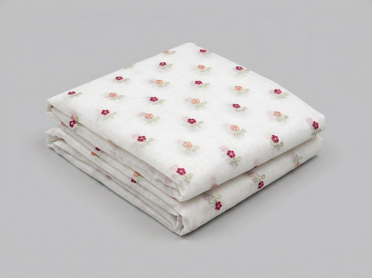 Pure Lawn Embroidered Dupatta 6
