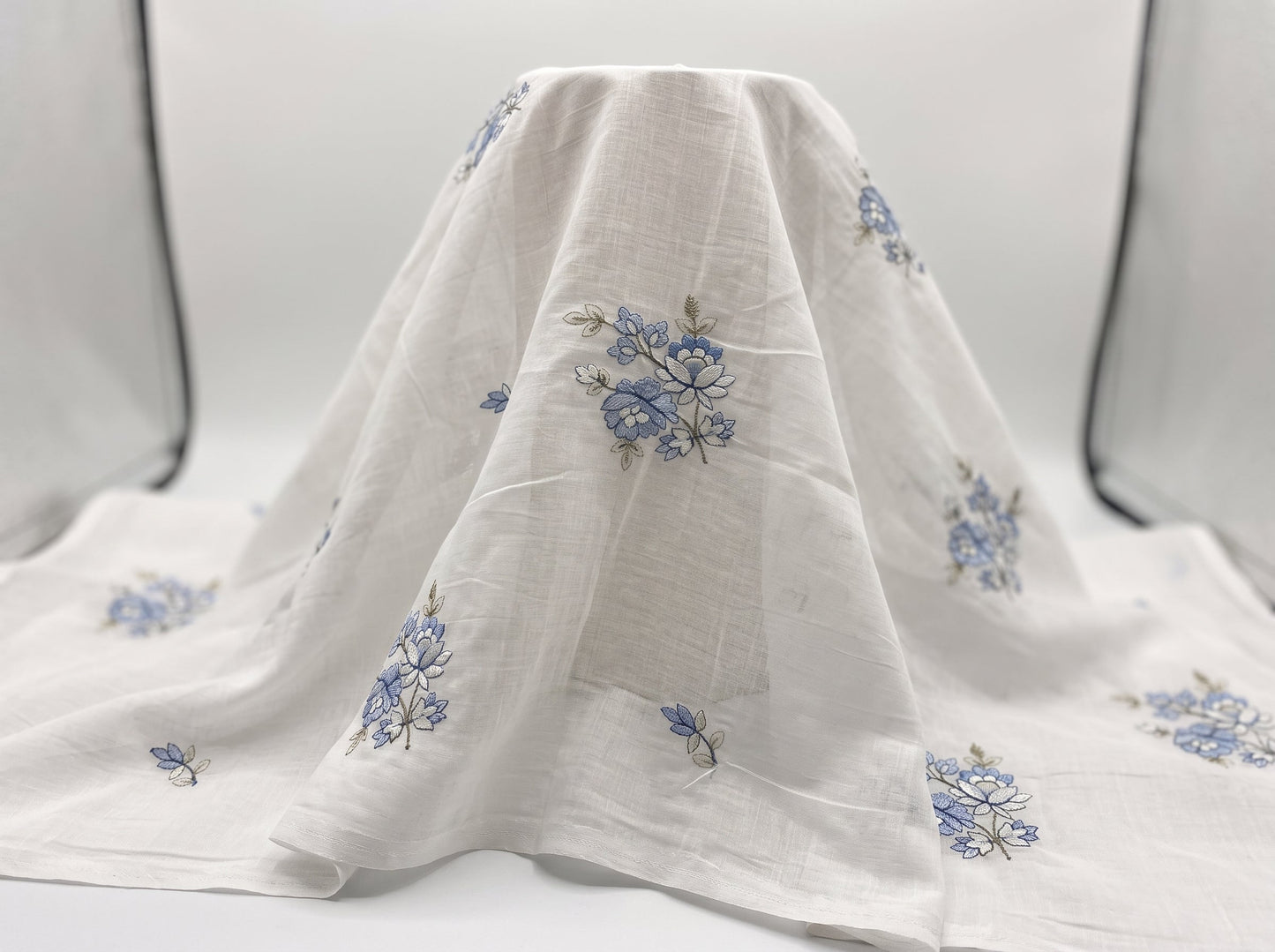 Pure Lawn Embroidered Dupatta 7