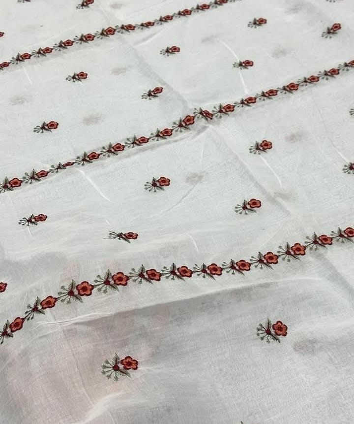 Pure Lawn Embroidered Dupatta 11