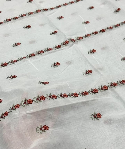Pure Lawn Embroidered Dupatta 11