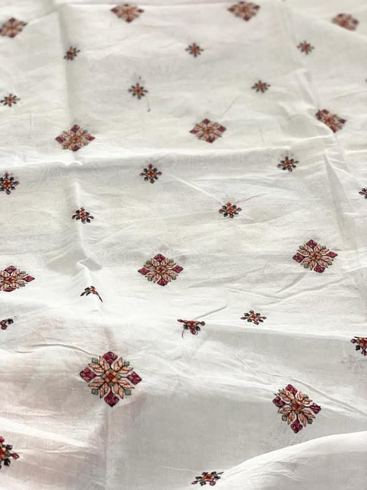 Pure Lawn Embroidered Dupatta 14
